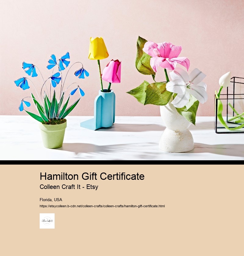 Hamilton Gift Certificate